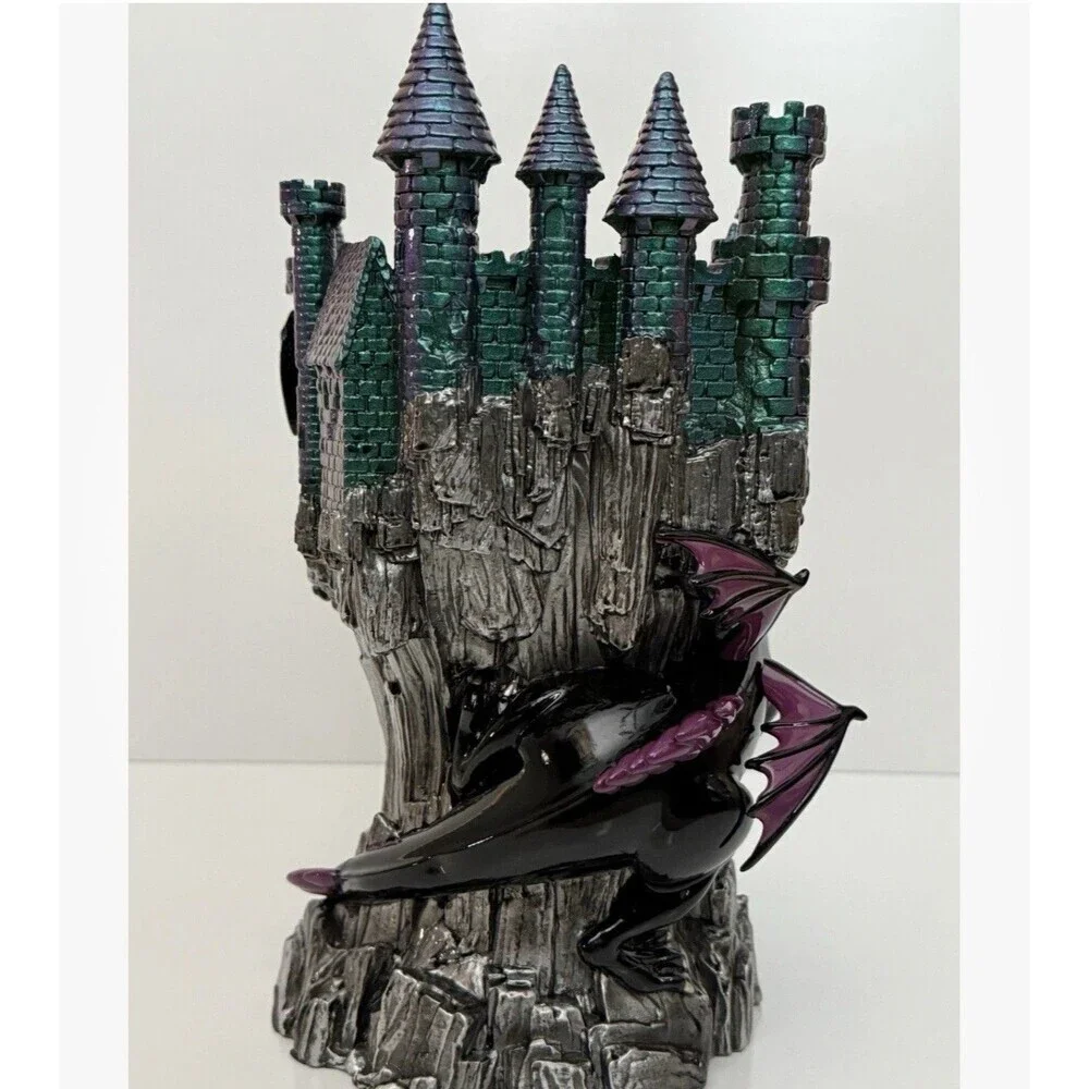 Bath & Body Works Disney Villain MALEFICENT DRAGON CASTLE PEDESTAL Candle Holder